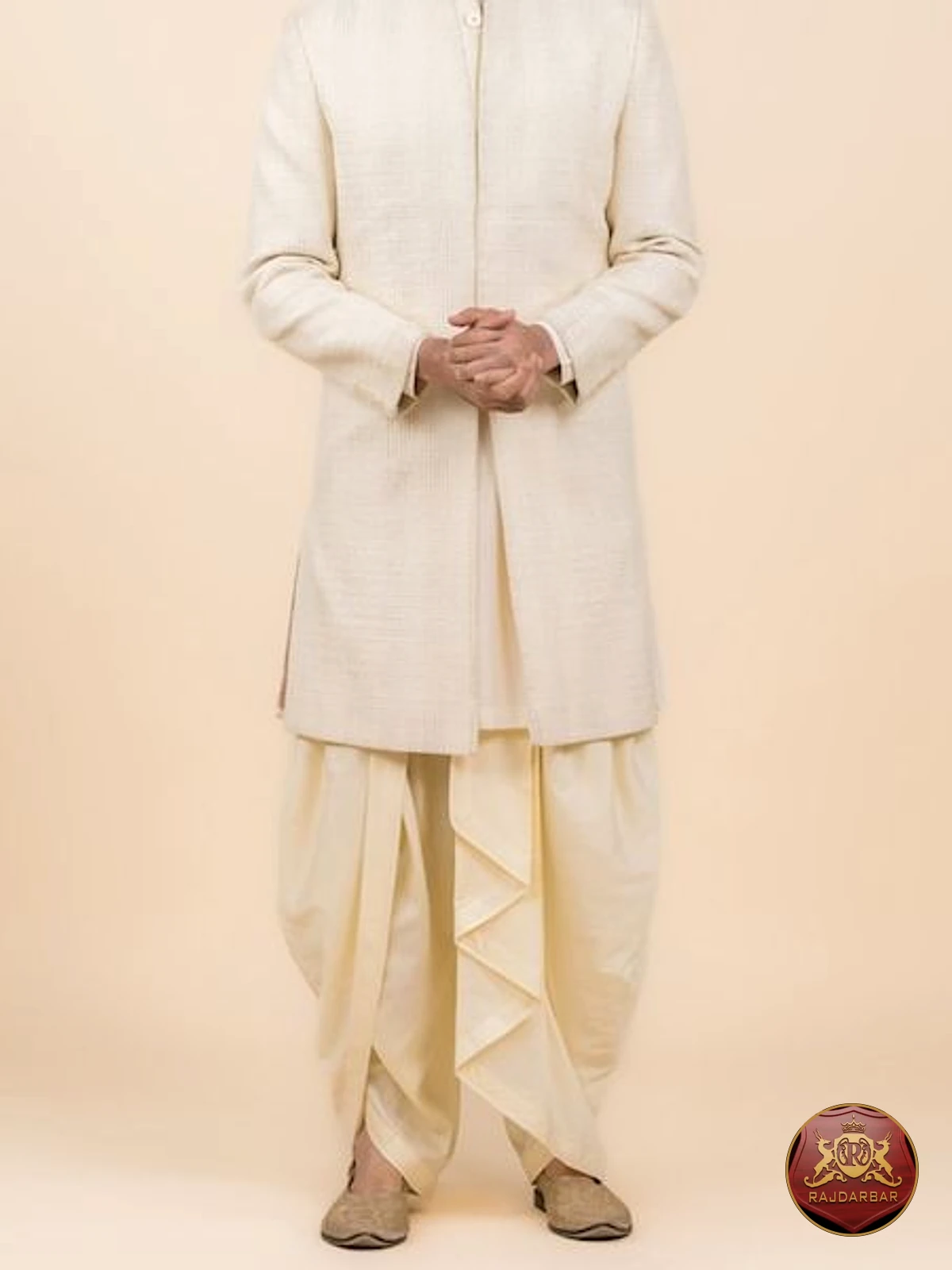 Ivory Zardozi Sherwani