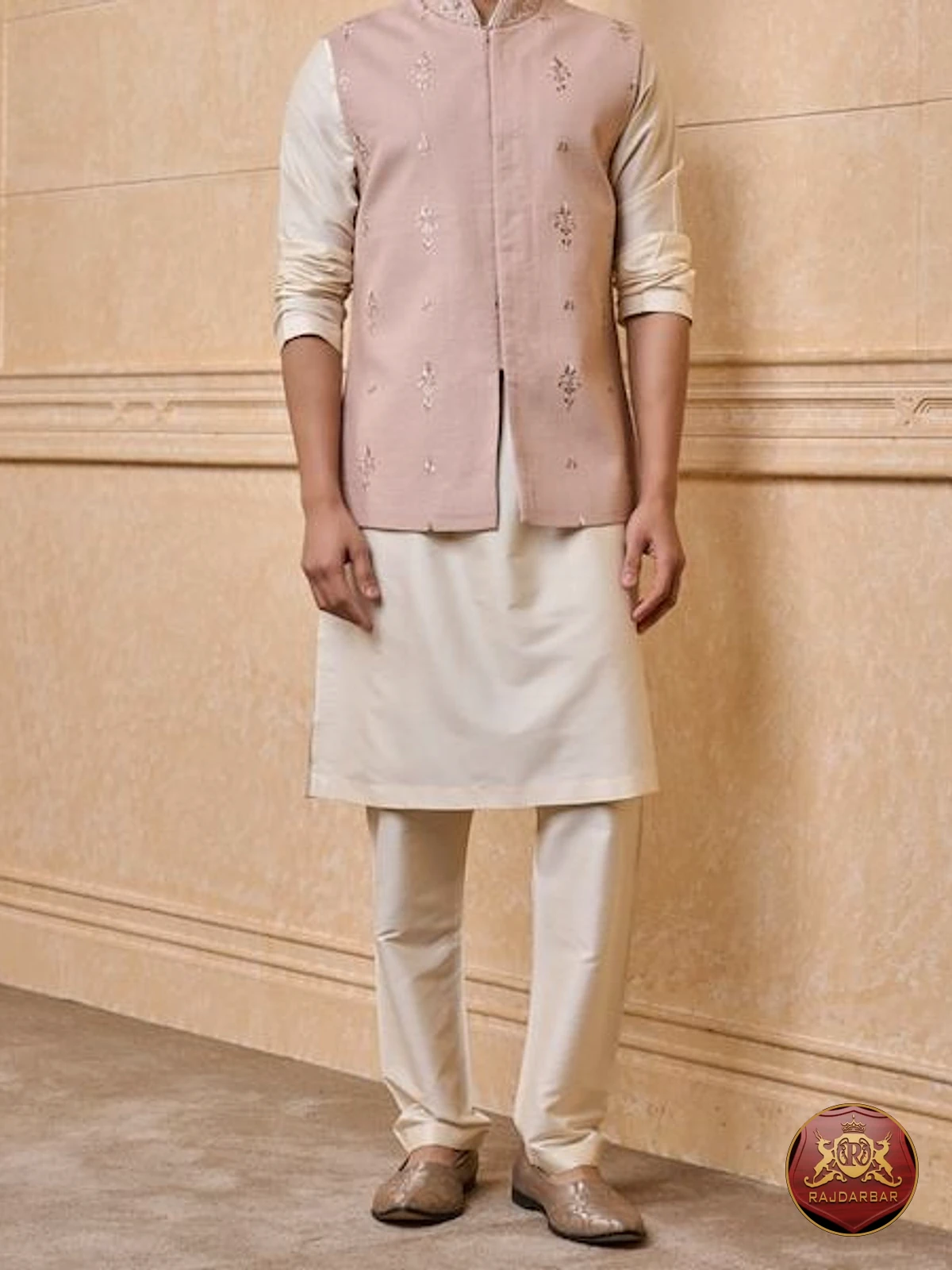 Rust Nehru Jacket